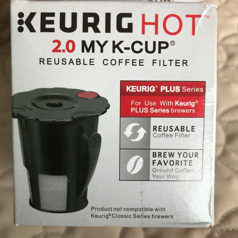 - Keurig K-Cup reusable coffee filter